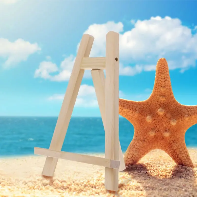 Деревянная мини подставка для художника украшения вечерние 20х28 см|Мольберты| |