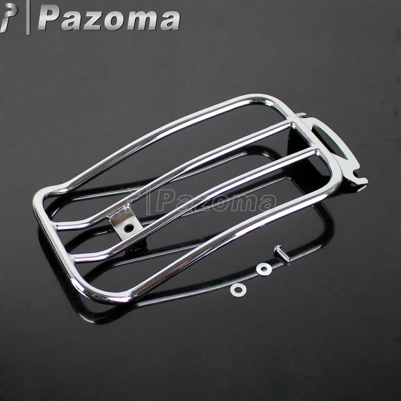 Хромированный багажник для мотоцикла стойка заднего сиденья соло Harley Road King Electra
