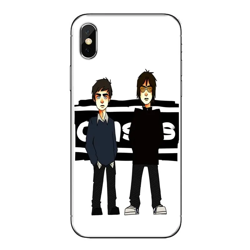 Прозрачный чехол из ТПУ музыка в стиле рок панк оазис логотип дождь Noel Gallagher для