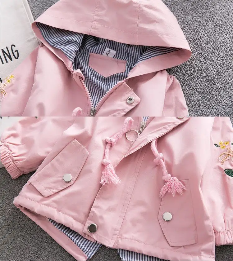 Модное цветочное пальто для девочек 2 |