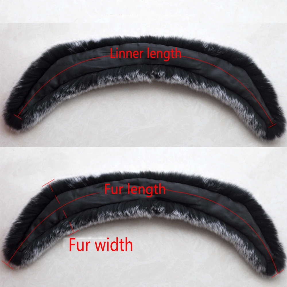 Женские шарфы из натурального меха енота 100% натуральный мех теплые зимние с