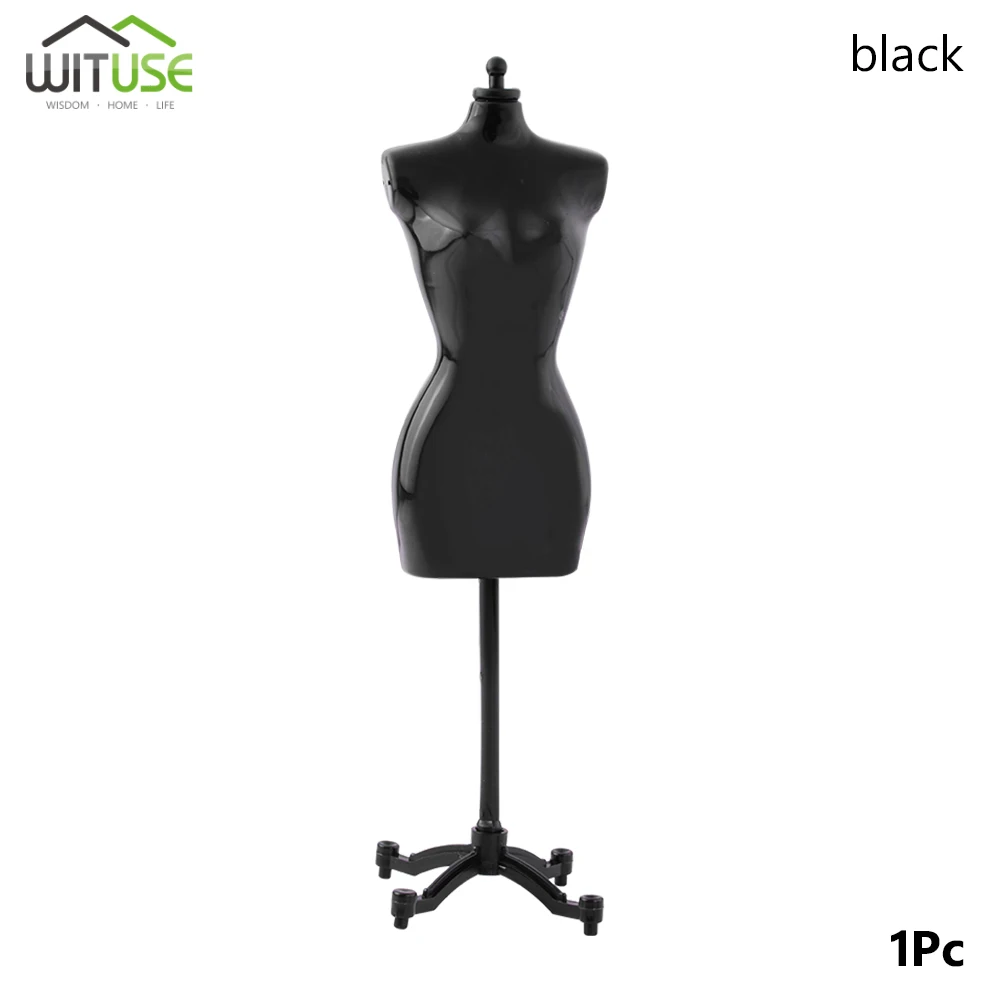 

1 PCS Display Gown Dress Clothes Rack Doll Mannequin Hollow Model Holder Stand Women Dolls Model Display Stand For Dolls