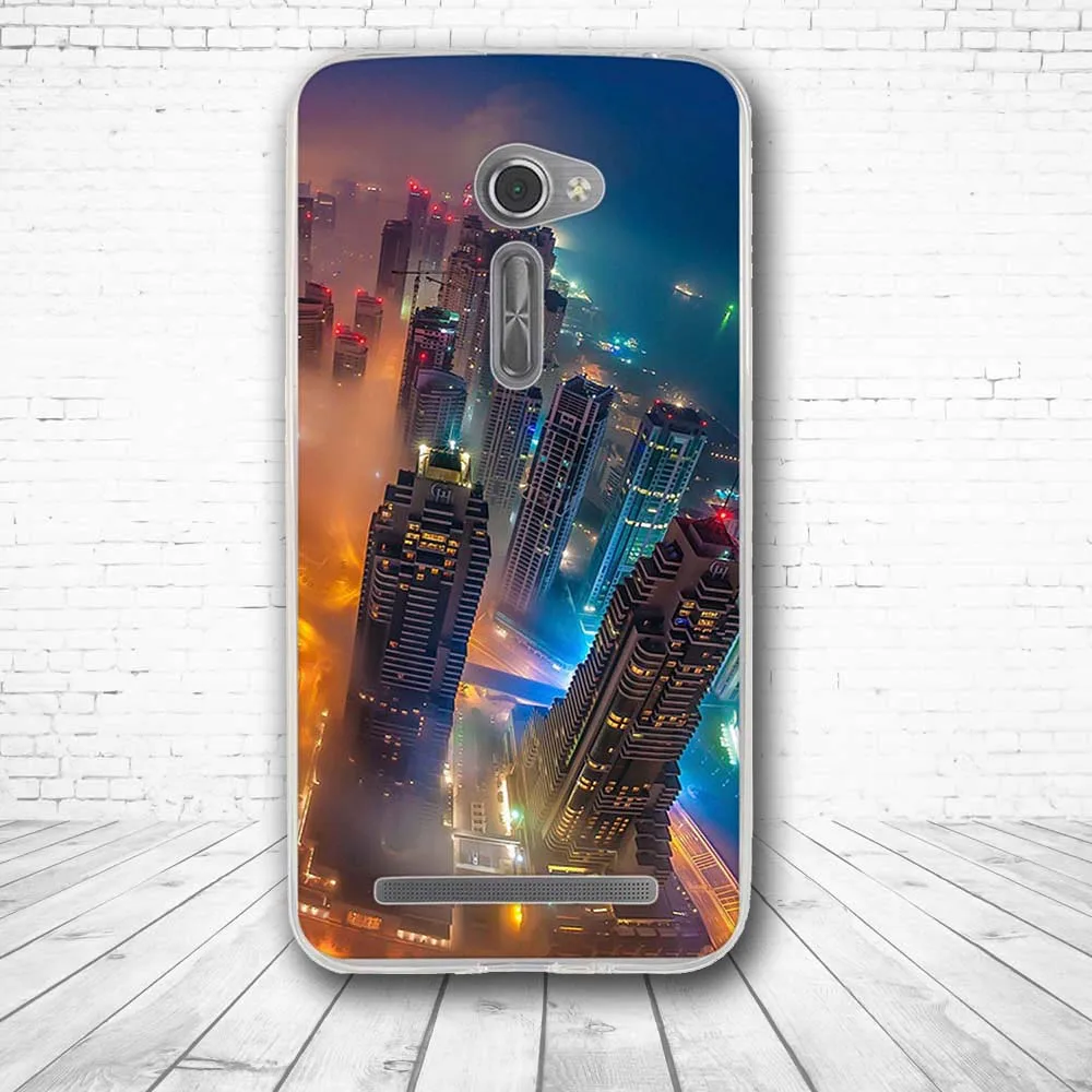 Чехол для Asus Zenfone 2 ZE500CL 5 0 дюйма силиконовая задняя крышка из ТПУ мягкий чехол ZE500 CL