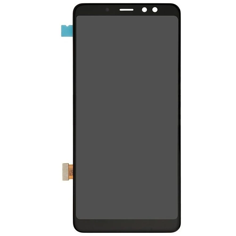 Для Samsung Galaxy A8 Plus (2018) A730 A730F ЖК экран и замена дигитайзера в сборе! (черный)|Экраны
