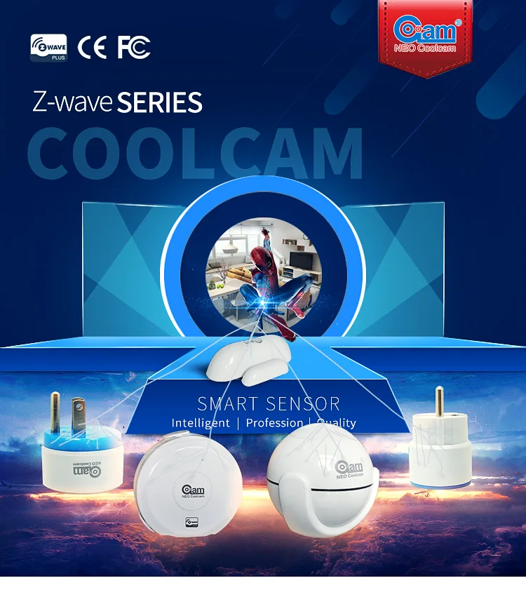 НЕО COOLCAM 10 шт./лот NAS-PD01Z Zwave датчик движения Детектор домашняя Автоматизация сигнализация движения