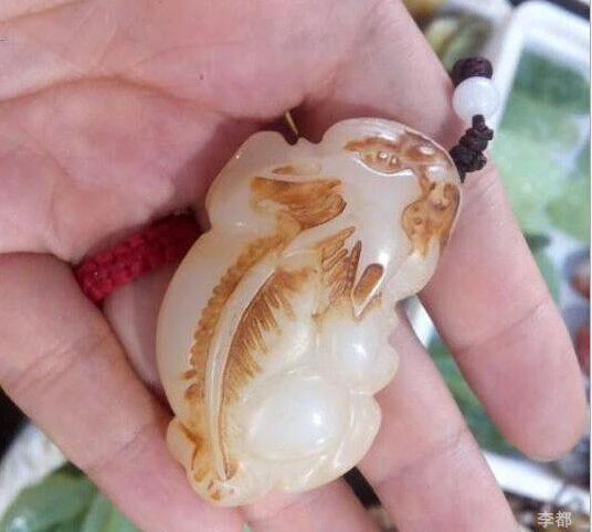 Antique miscellaneous white jades dragon worn raccoon pendant antique Taiji brand and Phoenix Pendant | Украшения и аксессуары