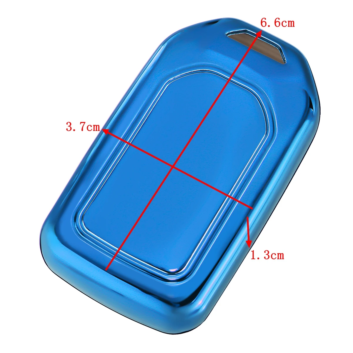 Для Honda Fit для Civic Для Vezel HR-V CRV Odyssey Accord 2013- TPU для стилизации автомобильного пульта Smart Key Cover Fob чехол протектор
