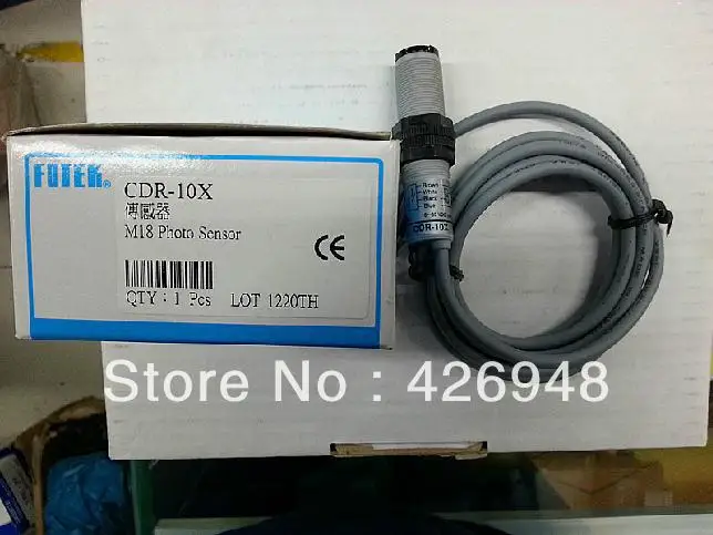 Новый фотоэлектрический переключатель fotek cdr-10x датчик cdr10x m18 фото бесплатная