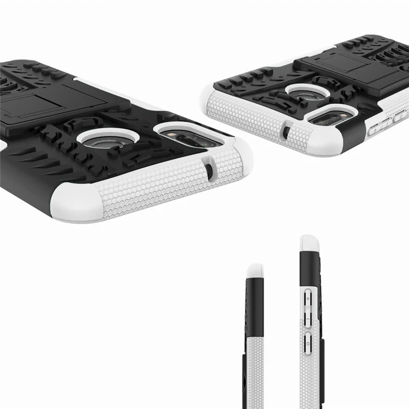 P20 Case ShockProof TPU+PC Phone Stand For Huawei Lite Pro P smart Y6 prime Y9 Y5 2018 Nova 2 2i 3E Hard cover | Мобильные телефоны