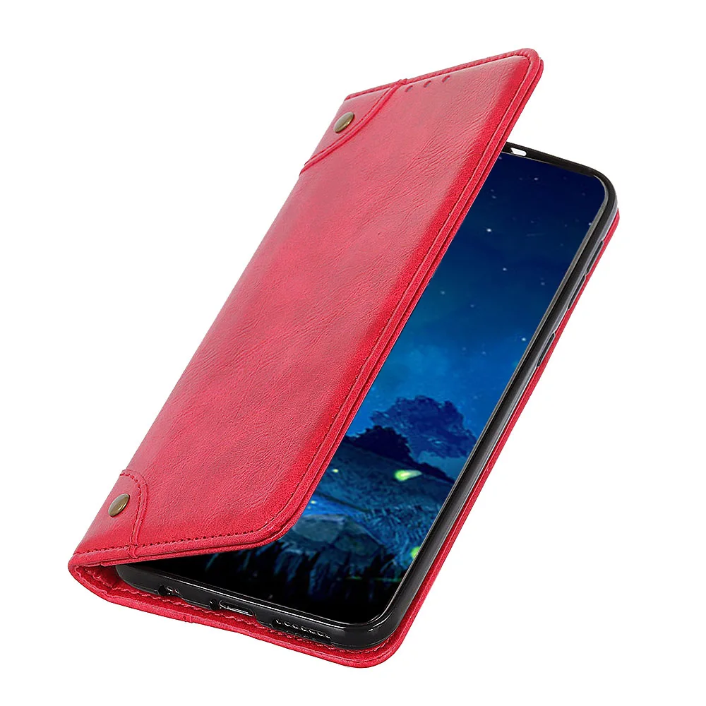 Красный Чехол-книжка для honor 10i 9i 10 9 Lite honor Play v20 v10 с магнитной застежкой для huawei honor view 20 10 из искусственной кожи чехол-кошелек с подставкой - Цвет: Красный