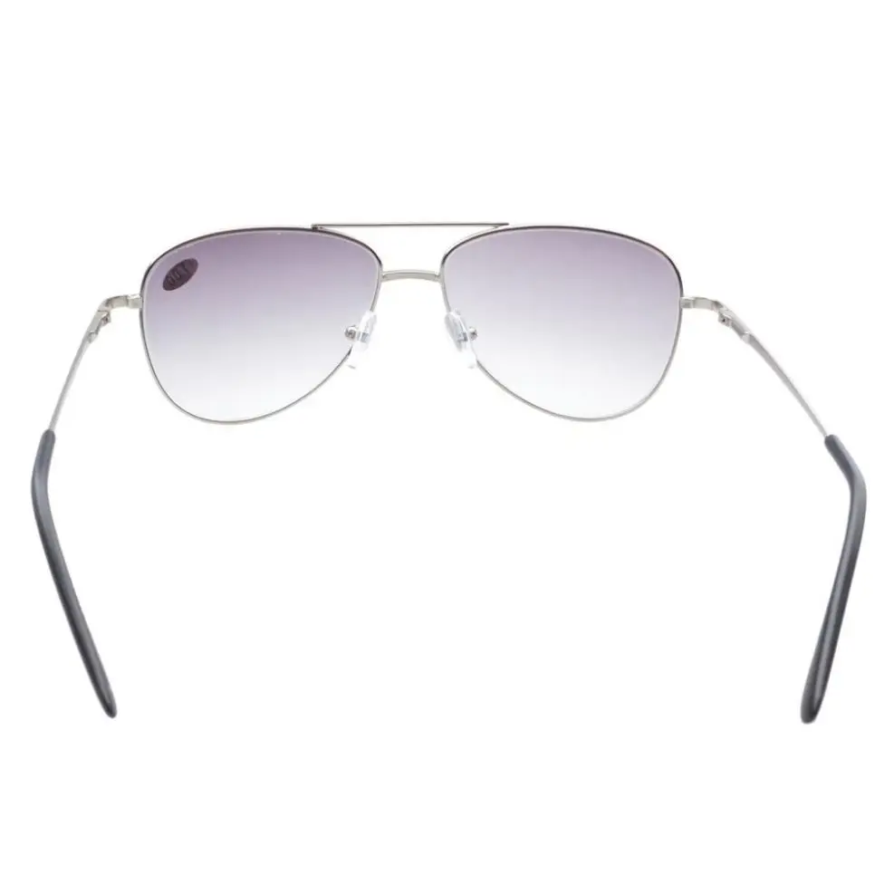 R1502 серые линзы металлическая оправа пружинные петли очки для чтения Защита от