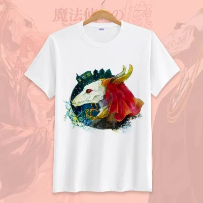 3 Футболка с аниме «Mahoutsukai no Yome The Ancient magus», футболка для невесты, парная футболка с короткими рукавами и рисунком, футболки, camiseta - Цвет: 3