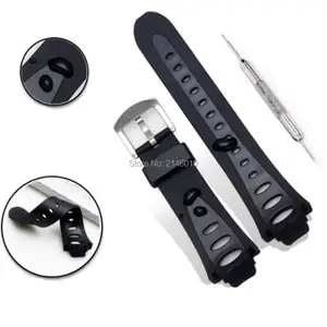 Резиновый сменный ремешок для наручных часов SS0S4723000 для SUUNTO Expert SR X6HRM Пряжка из нержавеющей стали