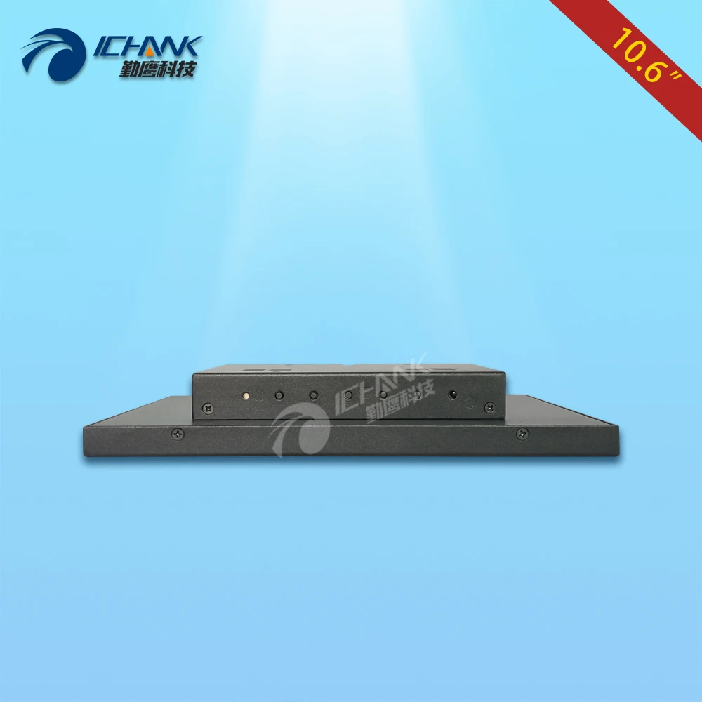 ZB106TN V59/10 6 &quot11&quot дюймов 1366x768 16:9 720p AV BNC HDMI VGA металлический корпус Железный