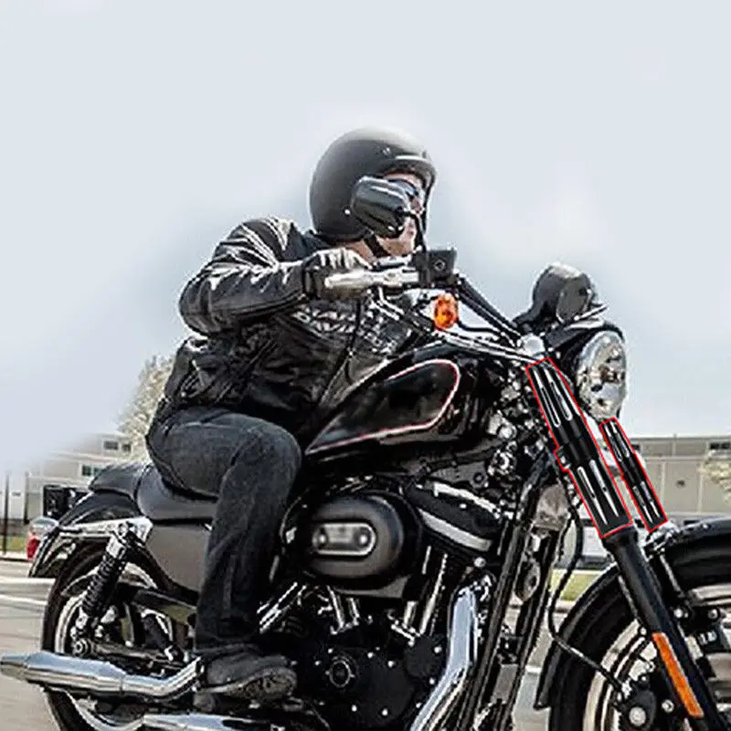 39 мм 14 &quotмотоциклетные алюминиевые мотоциклетные ботинки для harley forks Чехол Harley