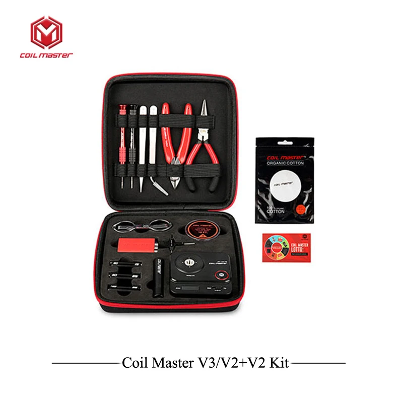 10 шт. Бесплатная доставка Dhl оригинальная катушка Master V3 набор сумка для