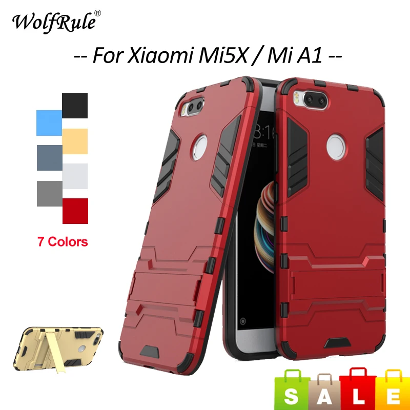Для подходящих чехлов Xiaomi Mi A1 чехол из ТПУ и поликарбоната бампер для 5X 5 ''