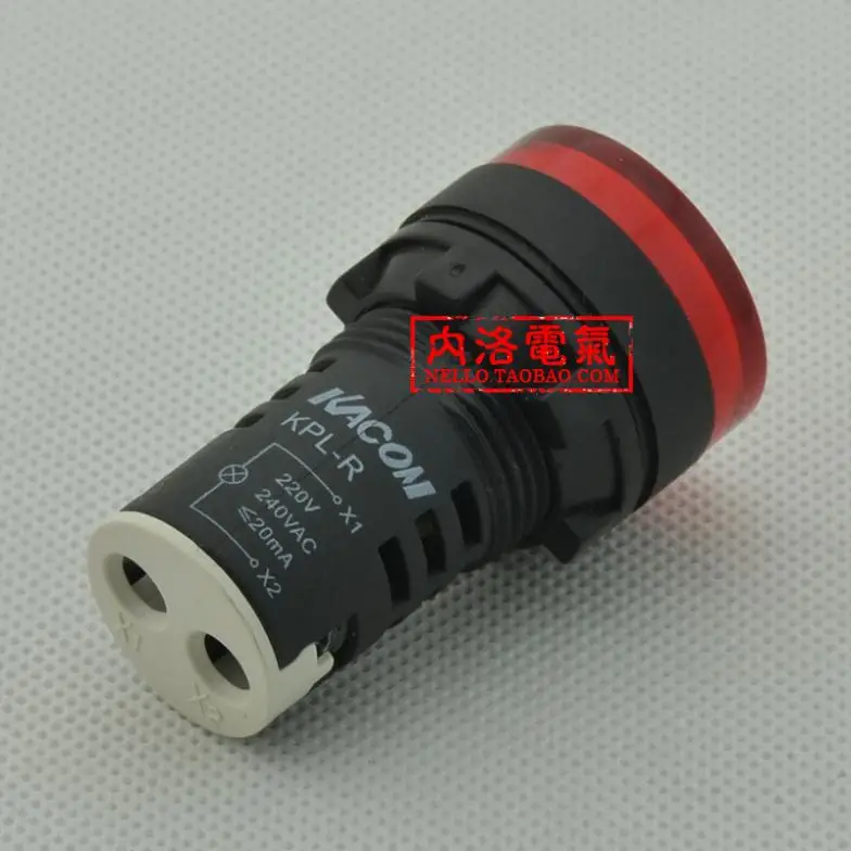 Фото [SA] Южная Корея Kaikun KACON 22 мм встроенный индикатор KPL-* A2 LED AC220V DC24V -- 10 шт./лот №2