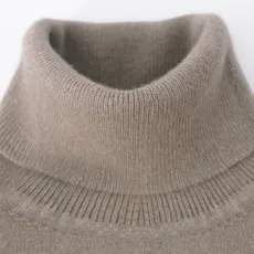 Свитер Addonee женский теплый мягкий комфортный с высоким горлом кашемировый свитер