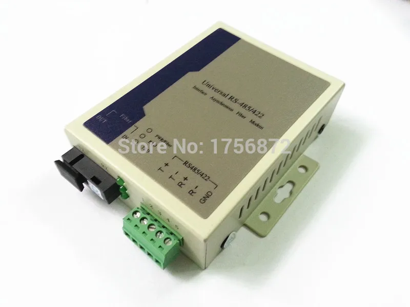 

2pcs/lot RS422 to Optic Fiber Modem Singlemode SC 20km rs422 to ethernet fiber converter
