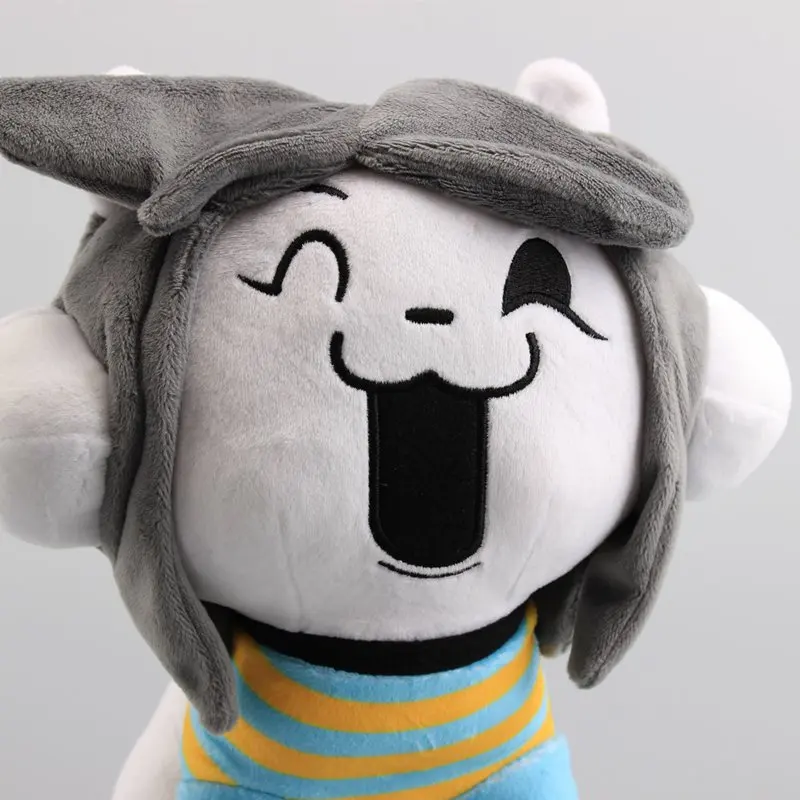 Горячая Undertale Temmie плюшевые игрушки мягкие куклы 1" 25 см детский подарок