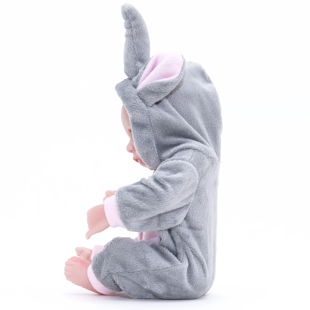 1" мини куклы малыши реалистичные Reborn Baby кукла Фигурка Игрушки полный силикон детская игрушка с волосами дети подарок на Рождество на день рождения