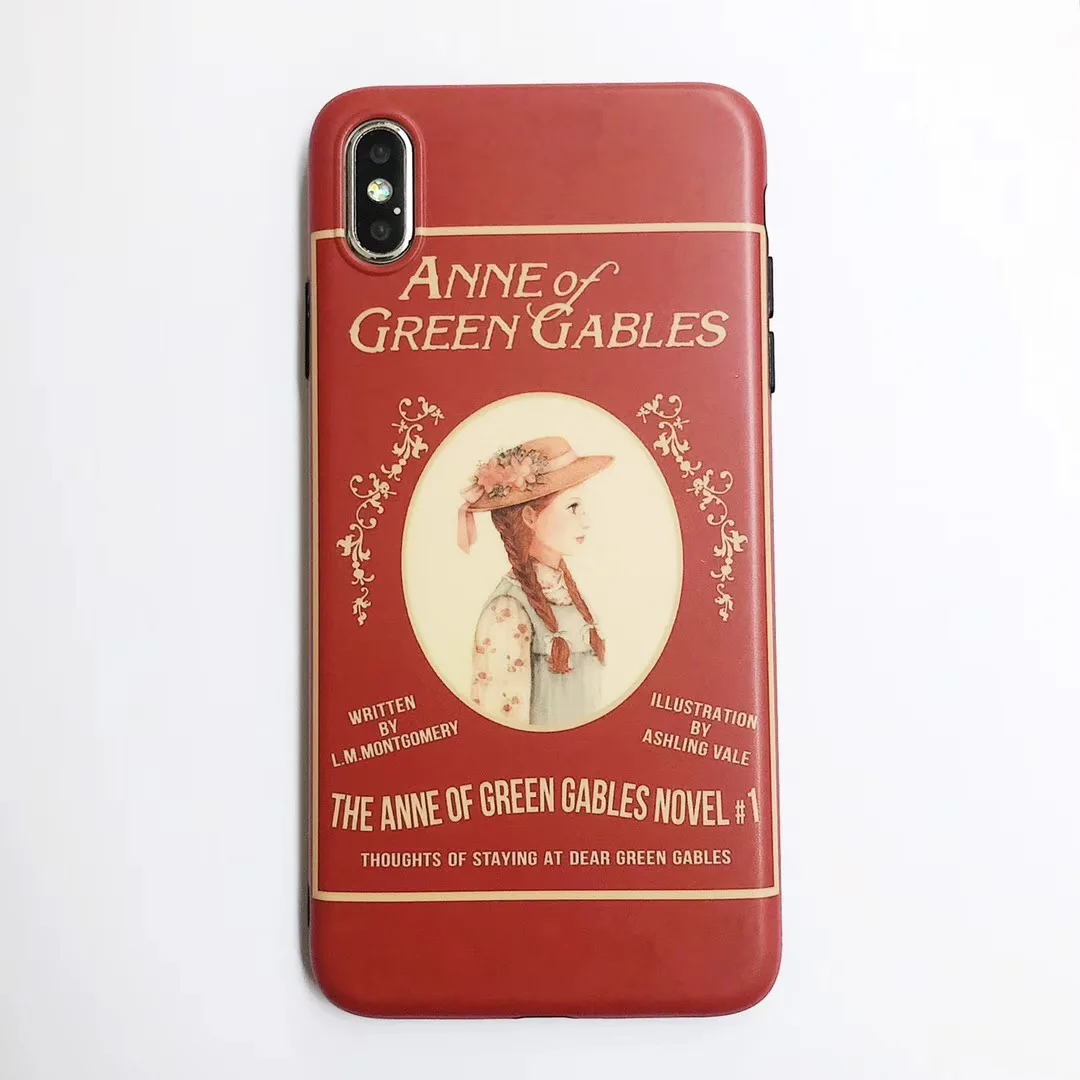 Энн из Зеленых крыш литературный ретро чехол Чехол для iPhone 8 7 6 6s Plus X XR Xs Max