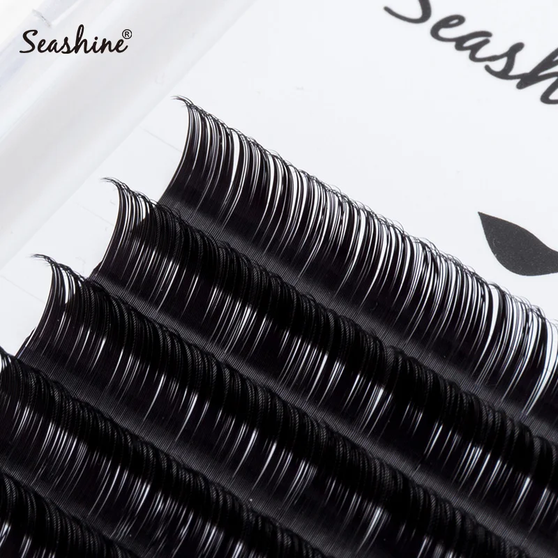 

Seashine Lashes Extension Handmade J B C D L Stand Curl Individual Eye lash Extensions Russian Volume Lashes