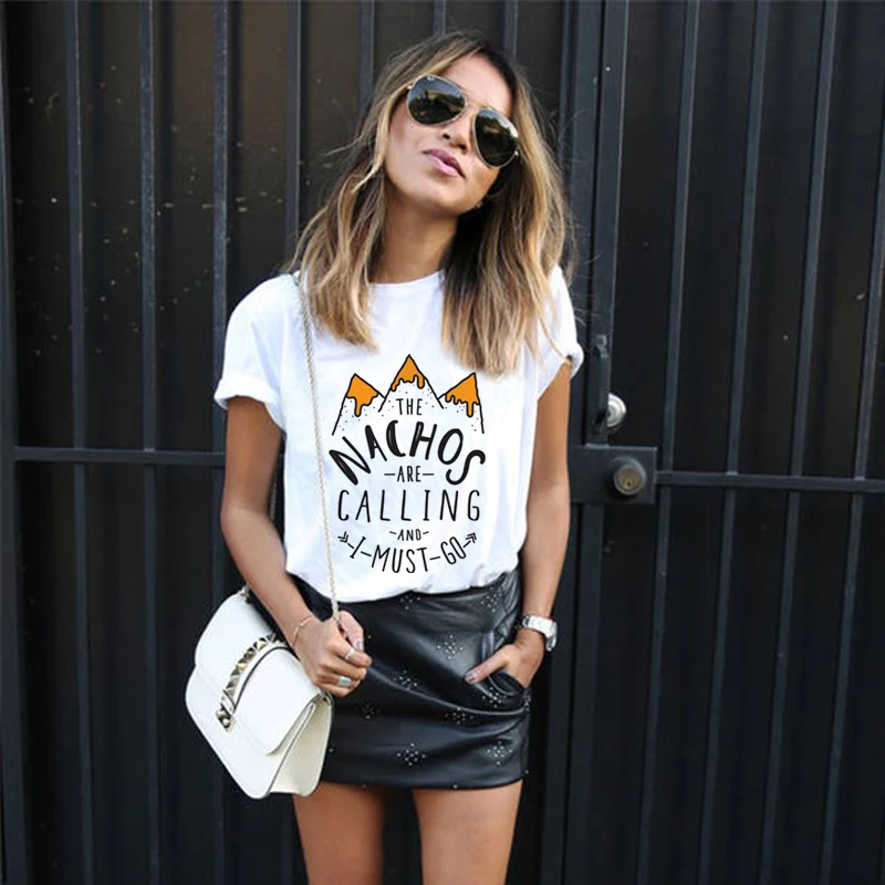 Новинка летняя мода свободные футболки с принтом для женщин/девушек женская