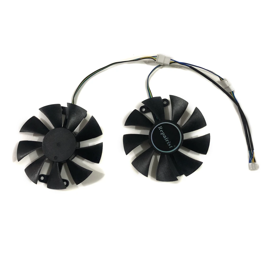 Кулер для видеокарты Repairist 2 шт./лот Geforce GTX 760 GPU кулер ZOTAC GTX760 2GD5 HB замена Системы
