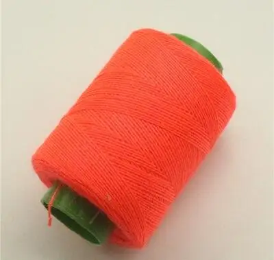 orange 10 шт. радужные закрученные полиэфирные нити оверлок швейная машина нить пряжа для вязания полиэфирный швейный комплект оверлок ZL5 - Цвет: orange