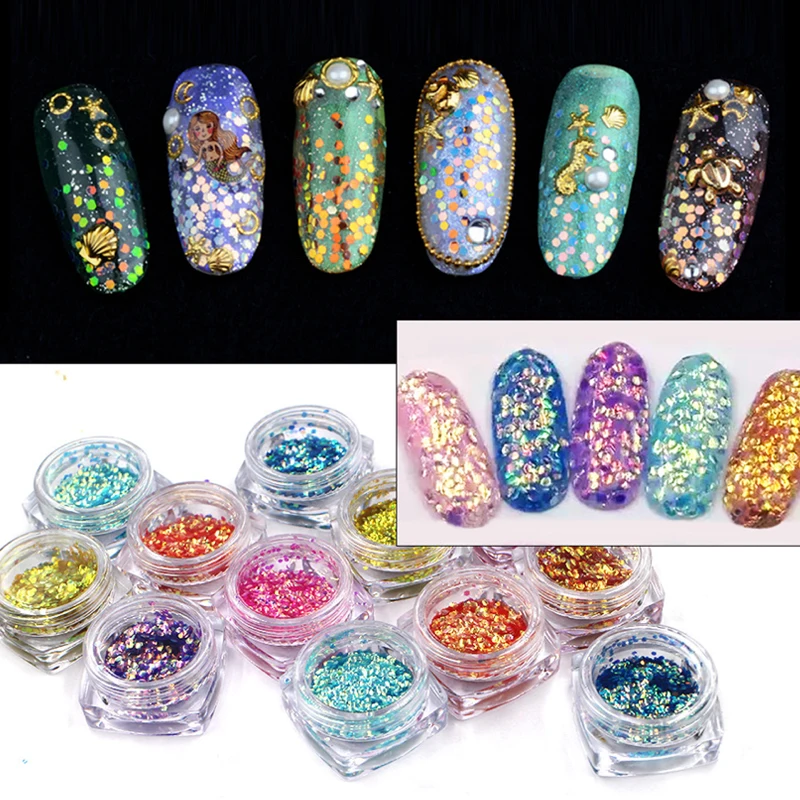 Разноцветные Стразы для ногтей MODELONES камень-хамелион маленькие нестандартные