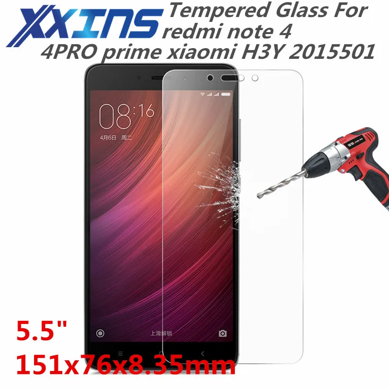Закаленное стекло для redmi note 4 PRO prime xiaomi H3Y 2015501 защитная пленка экрана телефона 5