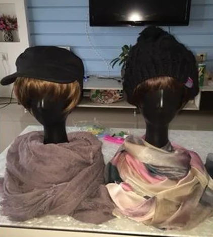 CAMMITEVER черный манекен головы для парик абстрактные парикмахеров показа куклы