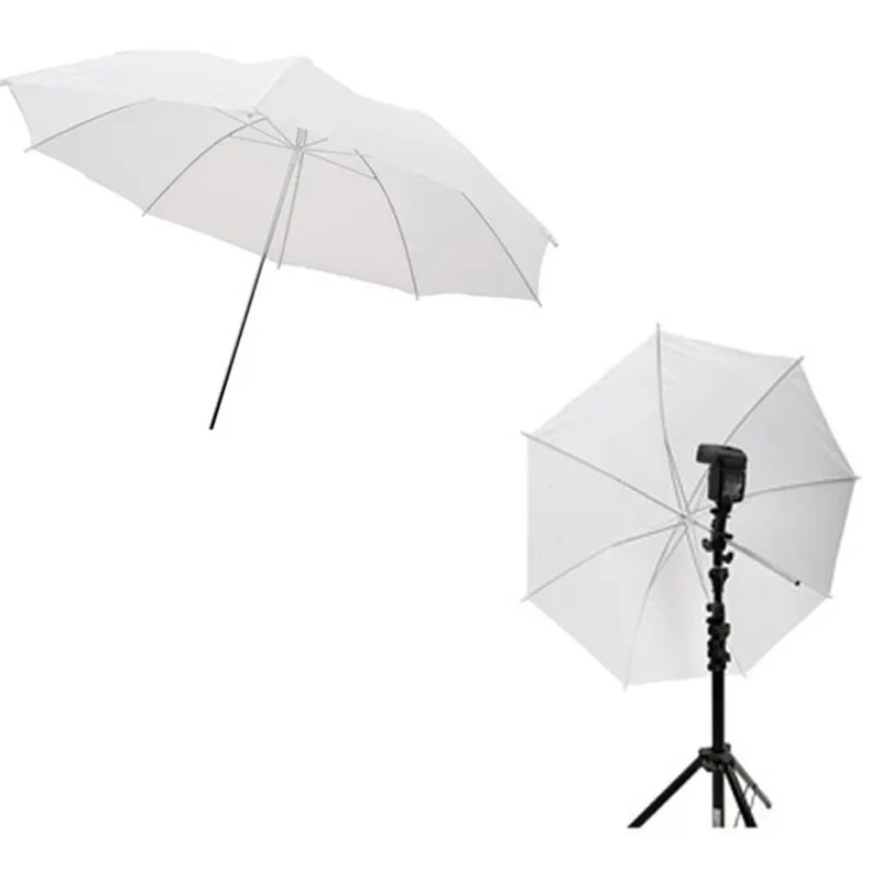 

2 шт. 83 см 33 "Фотостудия Umbrella мерцающий светильник отражатель белая вспышка фото-зонт для студийной с диффузором для вспышки для