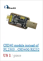 CH340 модуль USB к ttl CH340G обновление скачать небольшой провод щетка пластина STC микроконтроллер Плата USB к последовательному