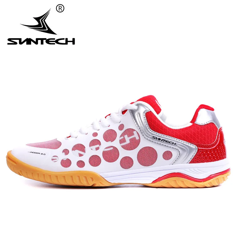Мужская обувь для настольного тенниса SUNTECH дышащие Нескользящие кроссовки с