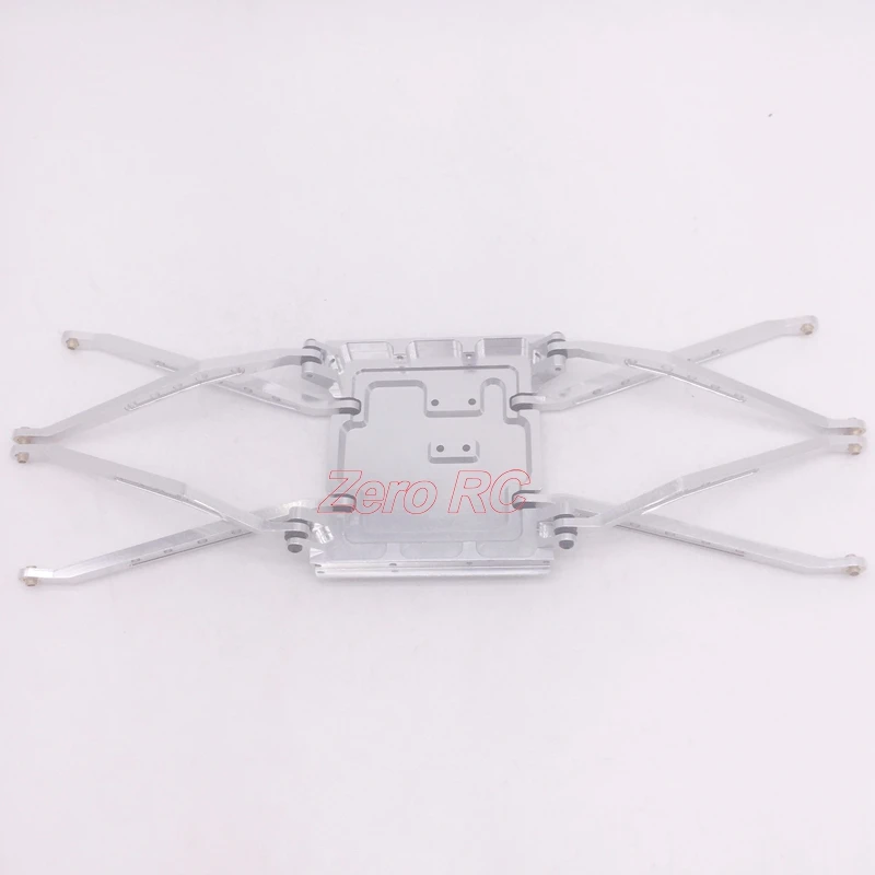 Полностью алюминиевая противоскользящая пластина со шкалой 1/10 AXIAL WRAITH с 8