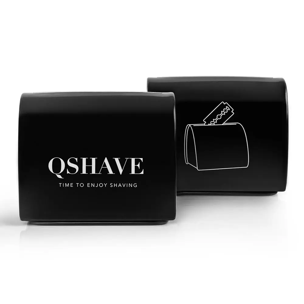 Фото Чехол для одноразовых лезвий QSHAVE, безопасный контейнер для хранения использованных лезвий, для домашнего пользования безопасный защита №4