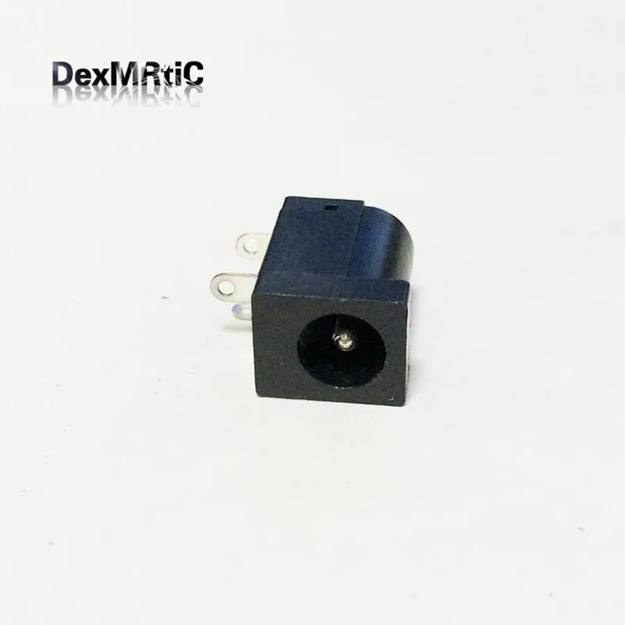 100 шт. DC разъем питания 5 5*2 1 мм DC2.1 30V 0.5A Круглый контактный НОВАЯ оптовая цена |