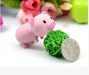 Горячие продажи мультфильм животное свинья USB 2.0 usb flash drive memory stick pen U Фестиваль Disk