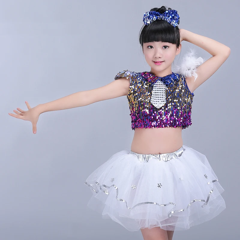 2019 джазовый новый элегантный костюм для девочек мальчиков диджеев женщин певцов