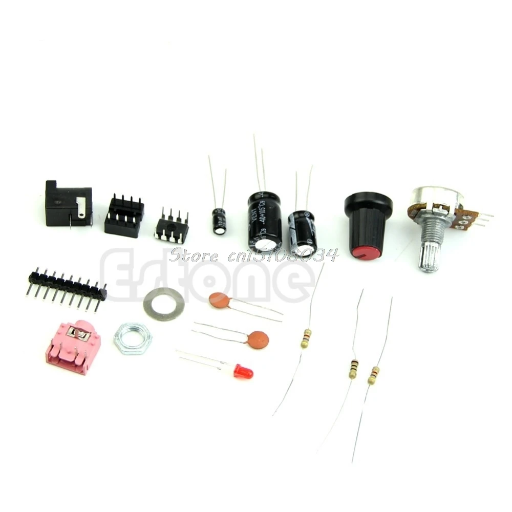 LM386 супер плата мини усилителя 3в 12в DIY набор деталей и компонентов S08 Оптовая