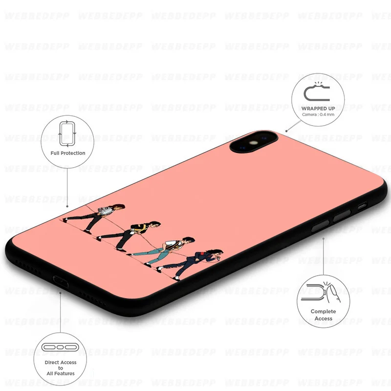 WEBBEDEPP Michael Jackson Mj Soft Case for Huawei Mate Honor 20 6A 7A 7C 7X 8 9 9X 10 View Lite Pro 30 |