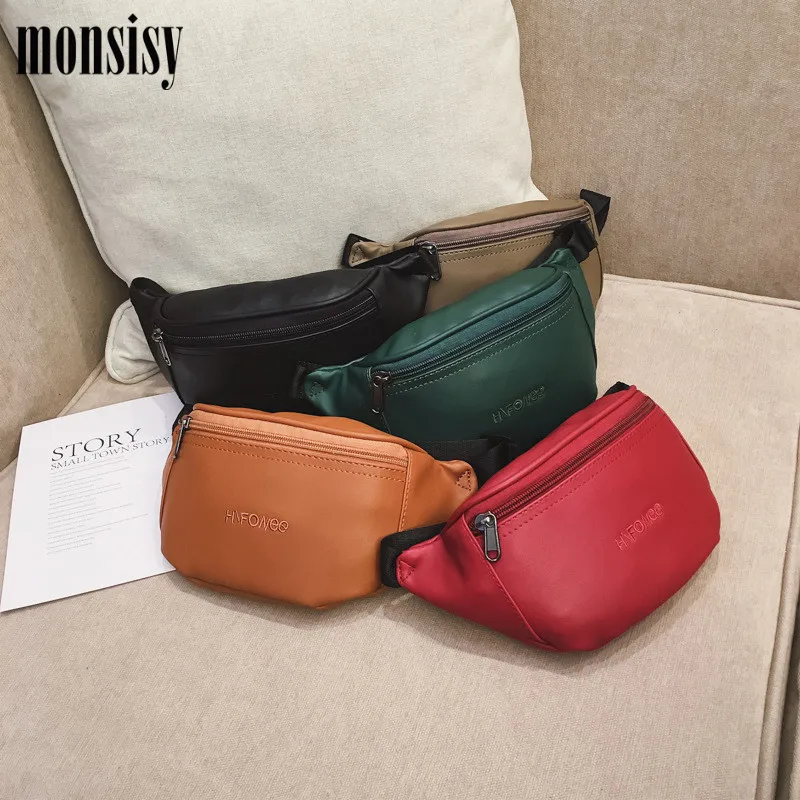 Monsisy/Новинка г.; детская поясная сумка для девочек и мальчиков; модная нагрудная сумка из искусственной кожи; Детский кошелек; повседневная детская поясная сумка; поясная сумка