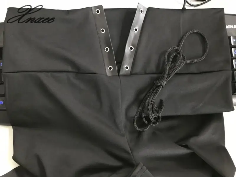 

Women Pants Fitness Stretch High Waist Slim Casual Lace Up Pants Bandage Trousers Women Clothing Female