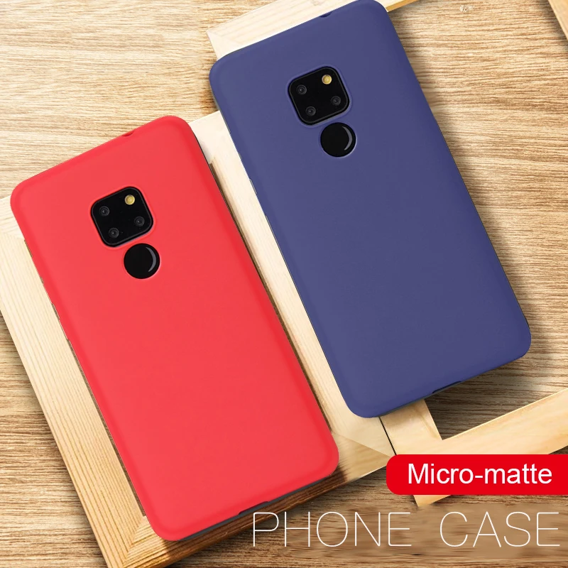 Матовый чехол для Huawei Mate 20 10 P20 P30 Pro Nova 4 P Smart Y9 2019 Honor 8X MAX 9Lite V9 Play 9i 6C сумка|Бамперы| |