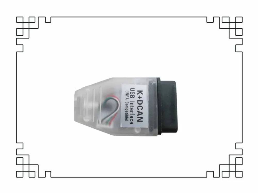 Лучшее качество INPA K + CAN USB Диагностический Интерфейс для B M W OBD2 кабель Ediabas с FT232RL