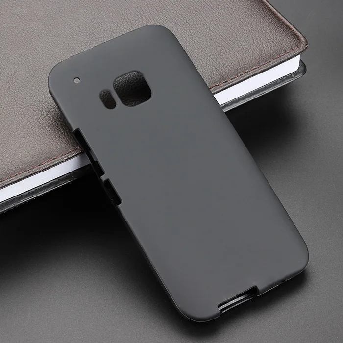 Black Gel TPU Slim Soft Anti Skiding Case Back Cover For HTC One M9 Mobile Phone Rubber silicone Bag Coque Fundas
