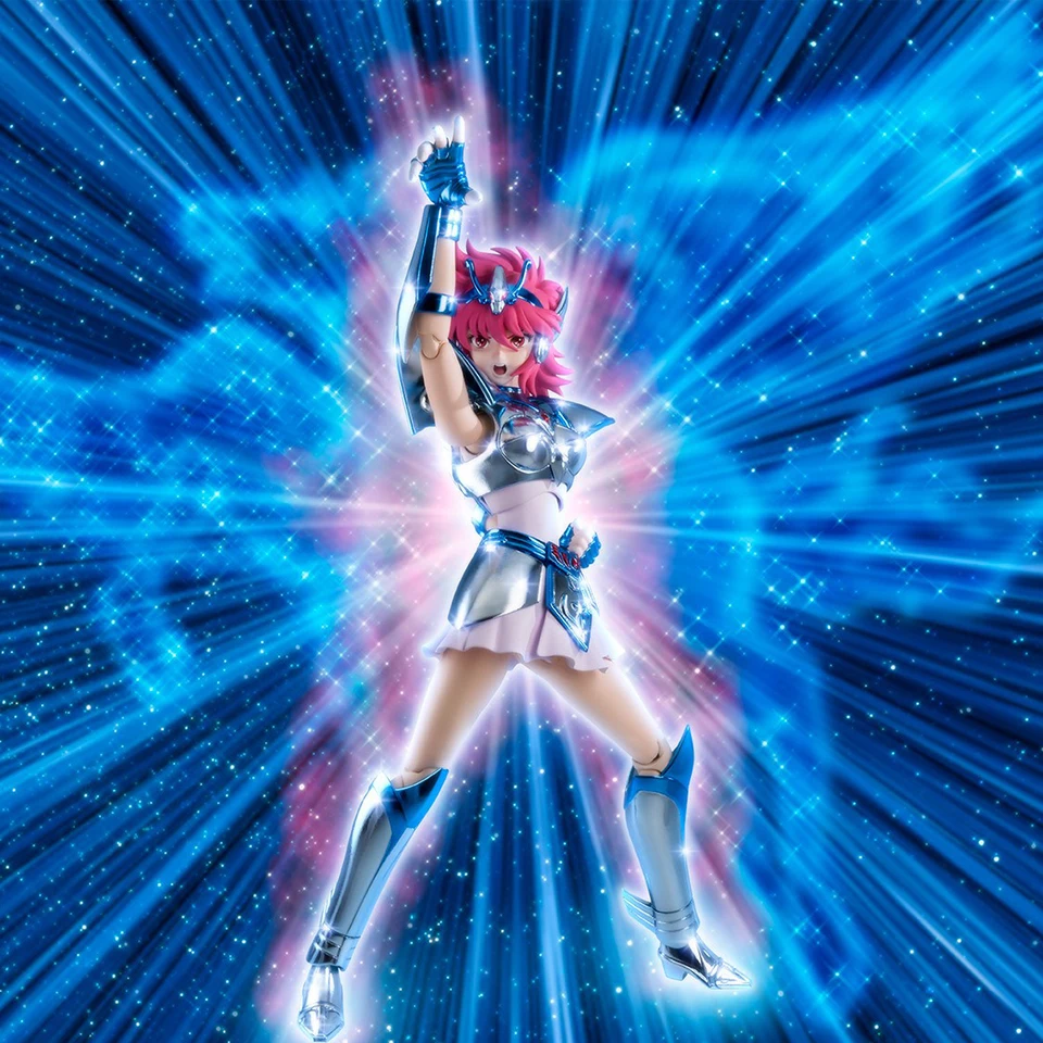 Tronzo Оригинальный Bandai фигурку Saint Seiya Saintia Shoko ПВХ Модель игрушки Girls Pegasus фигурка